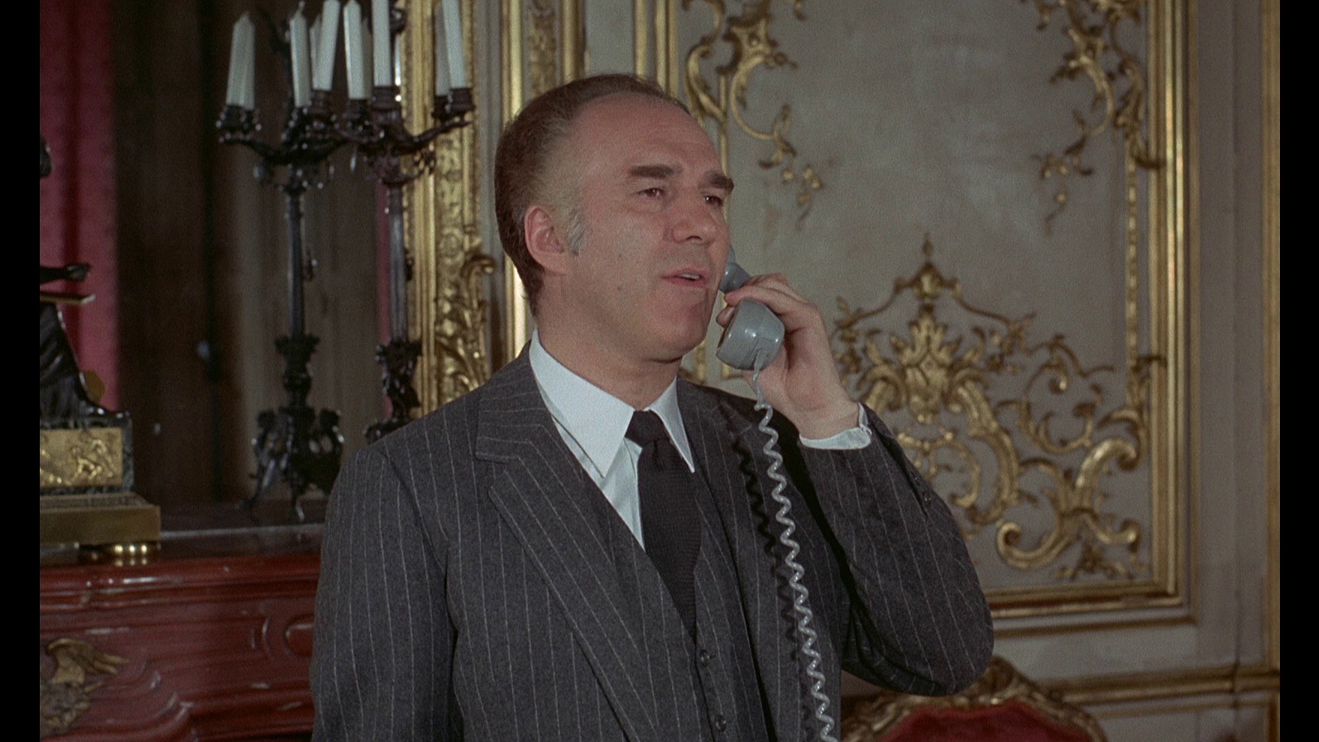 Screen capture from The Discreet Charm of the Bourgeoisie