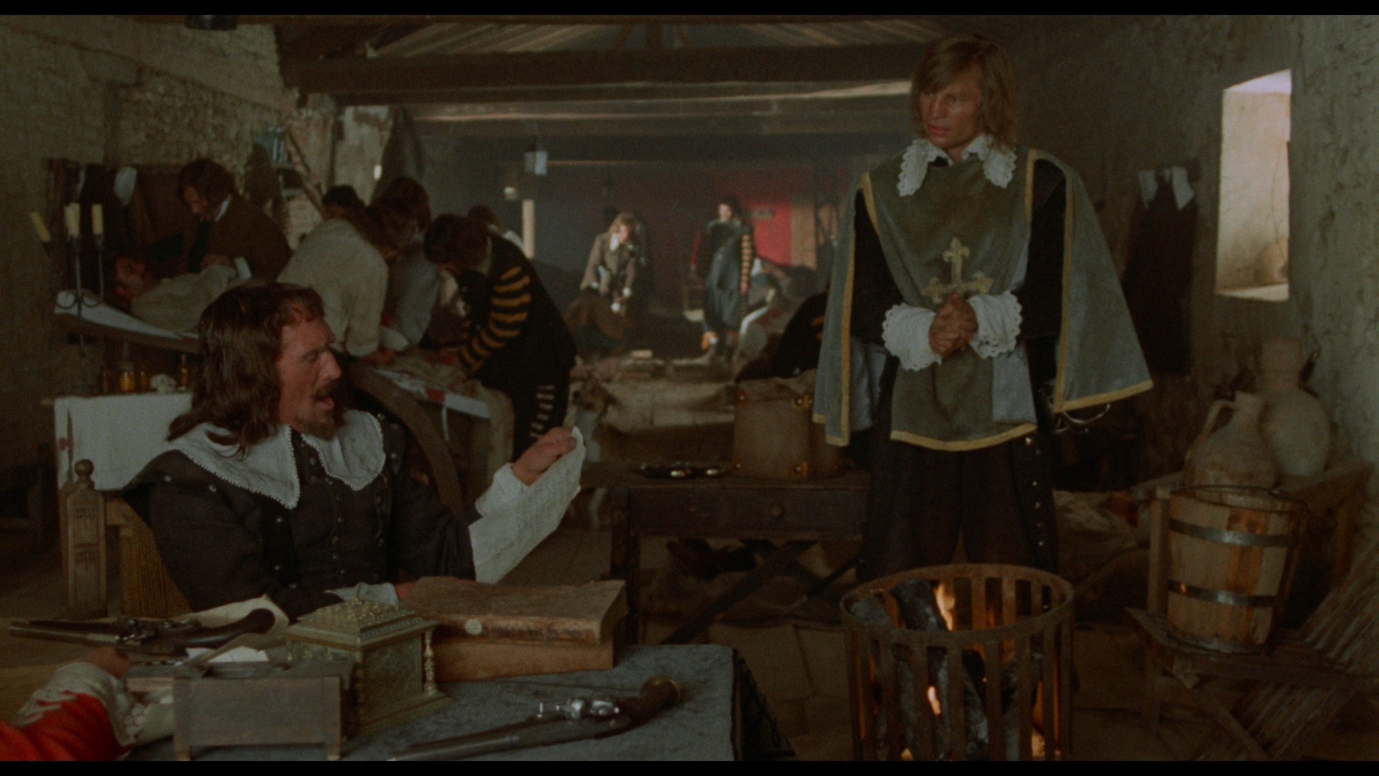 Screen capture from The Three Musketeers / The Four Musketeers: Two Films by Richard Lester