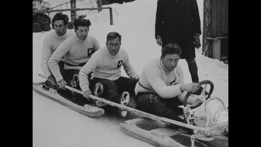 Screen capture from 100 Years of Olympic Films