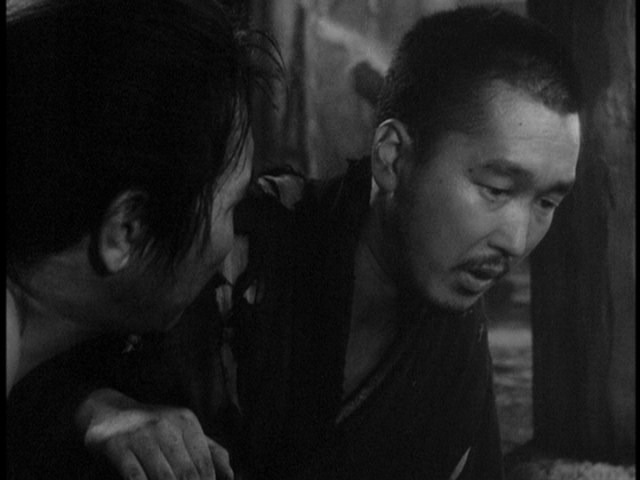 Screen capture from Rashomon