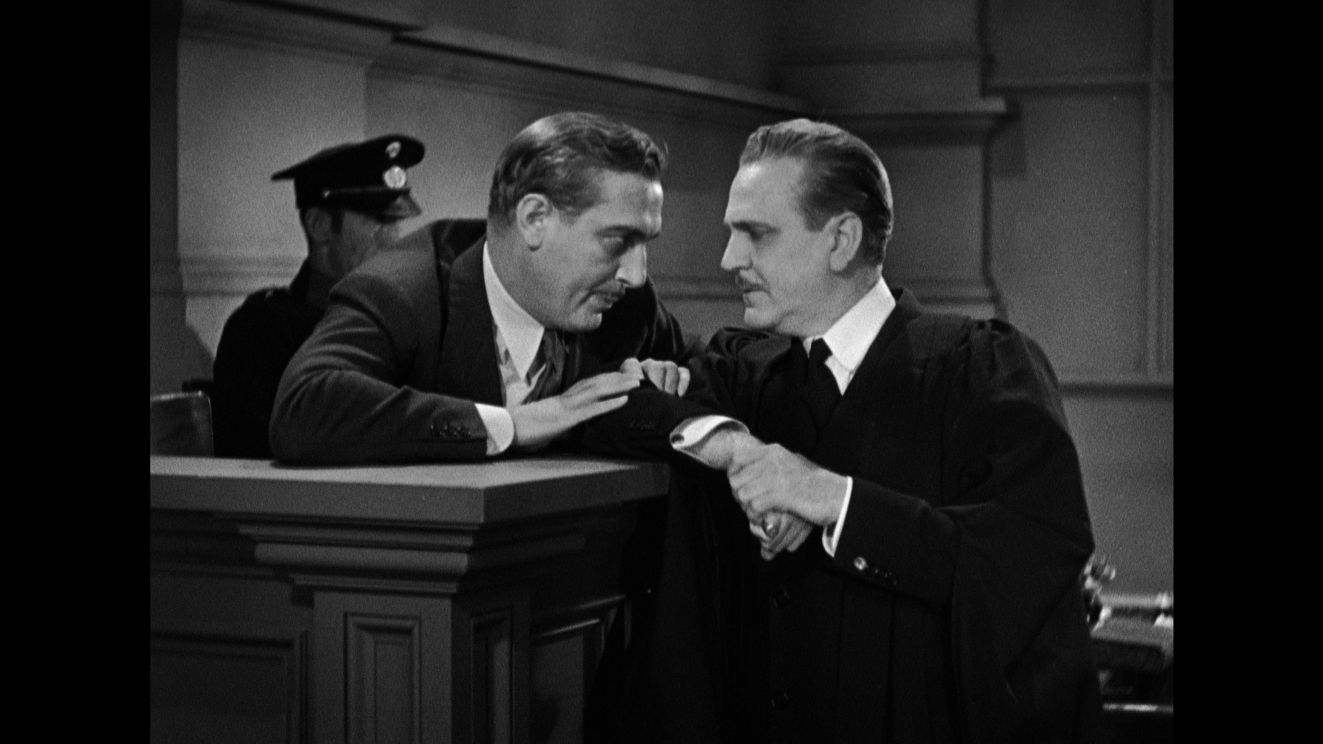 Screen capture from The Kiss Before the Mirror