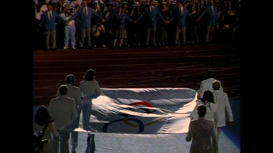 Screen capture from 100 Years of Olympic Films