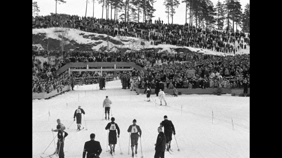 Screen capture from 100 Years of Olympic Films