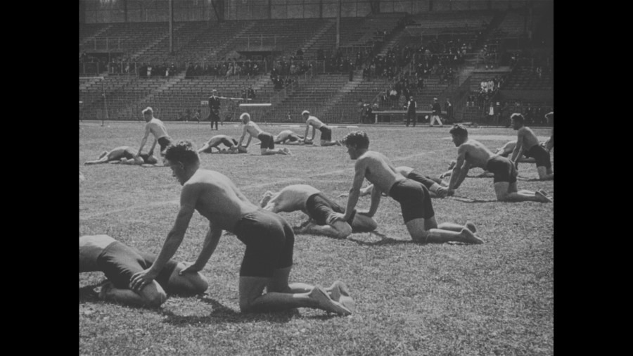 Screen capture from 100 Years of Olympic Films