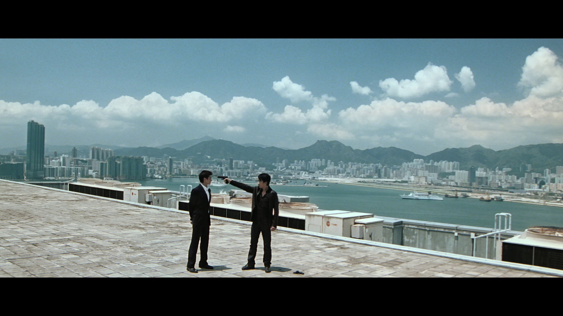 Screen capture from The Infernal Affairs Trilogy