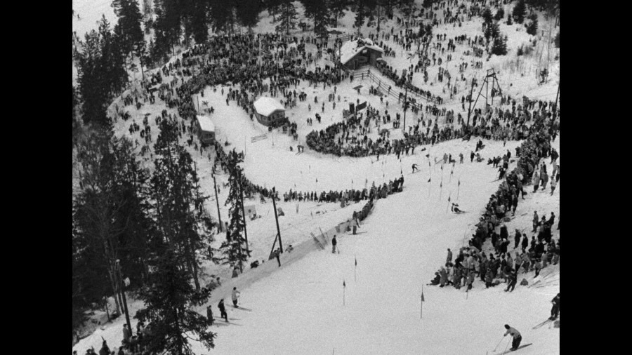 Screen capture from 100 Years of Olympic Films