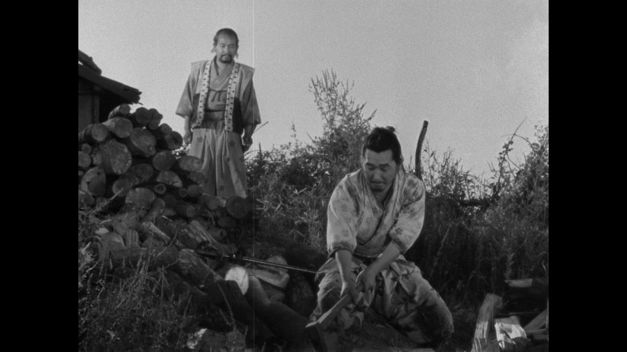 Screen capture from Seven Samurai