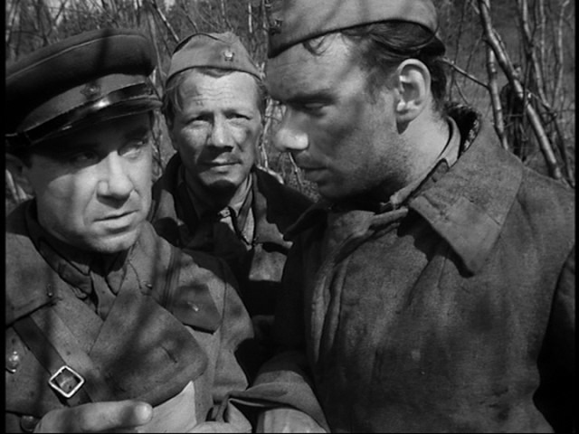 Screen capture from The Cranes Are Flying
