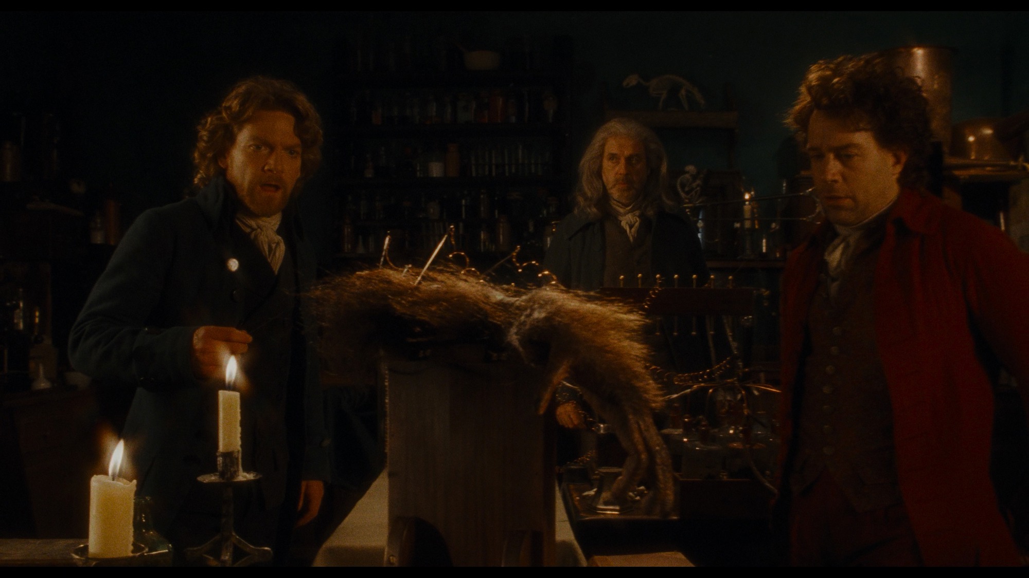 Screen capture from Mary Shelley's Frankenstein