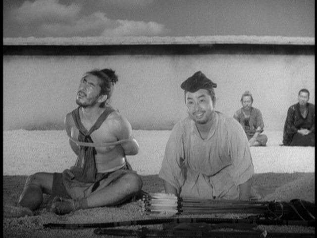 Screen capture from Rashomon