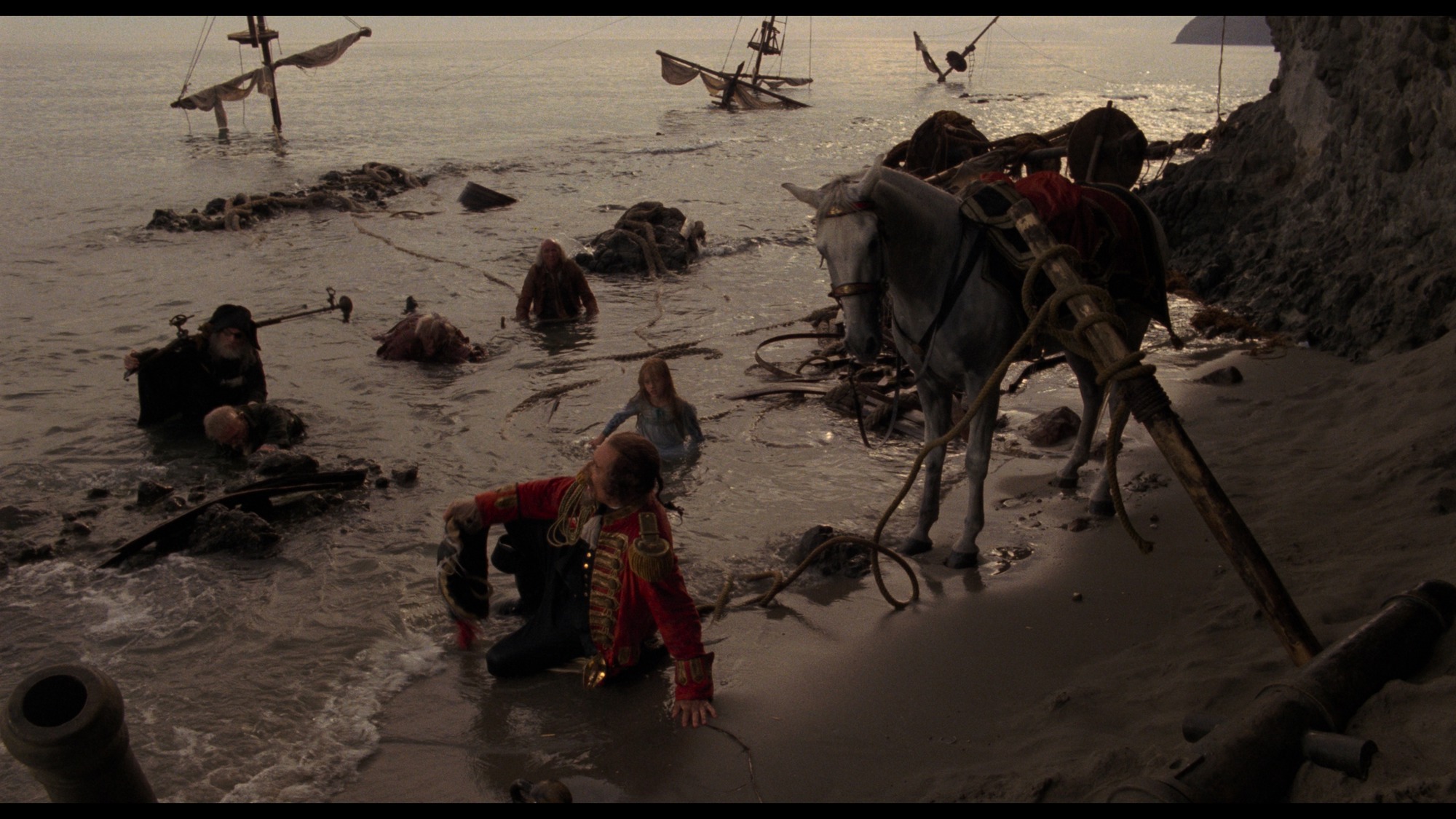 Screen capture from The Adventures of Baron Munchausen