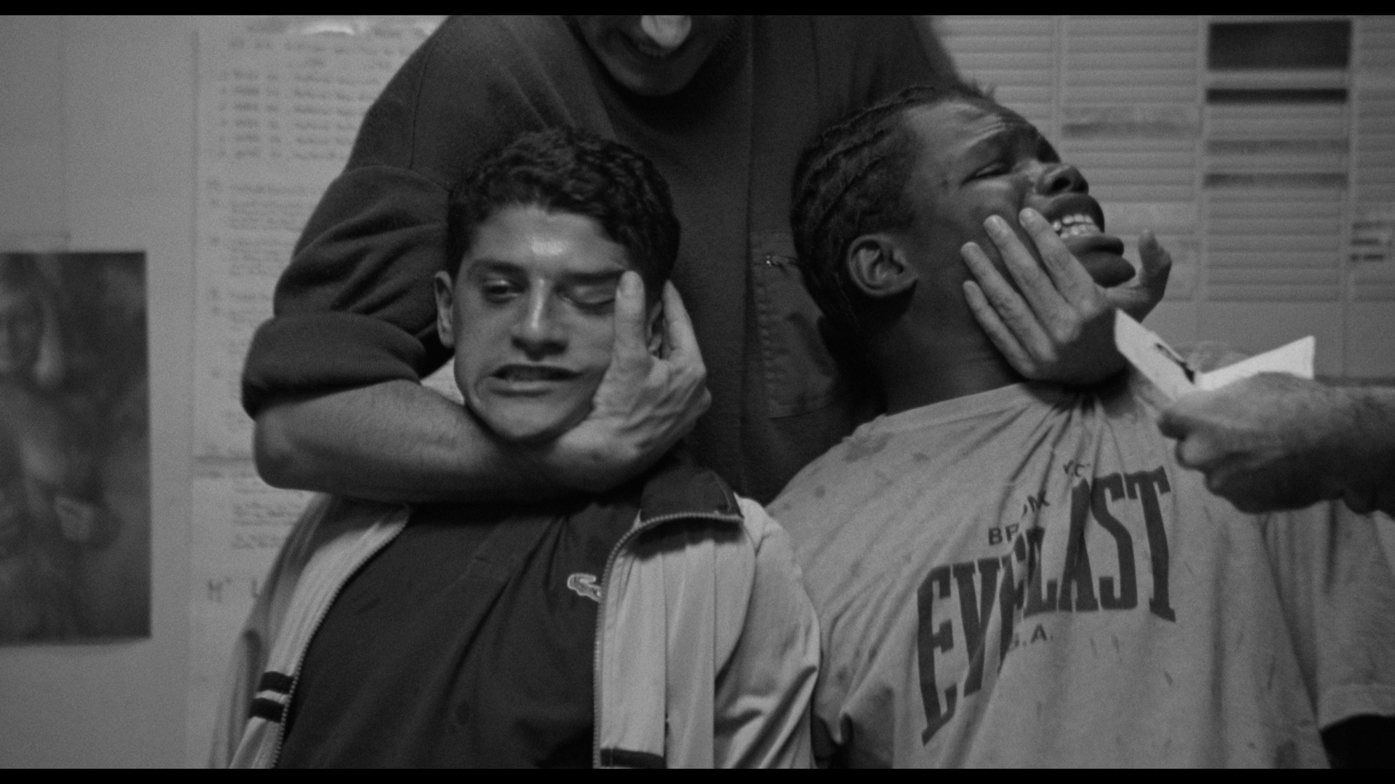 Screen capture from La haine