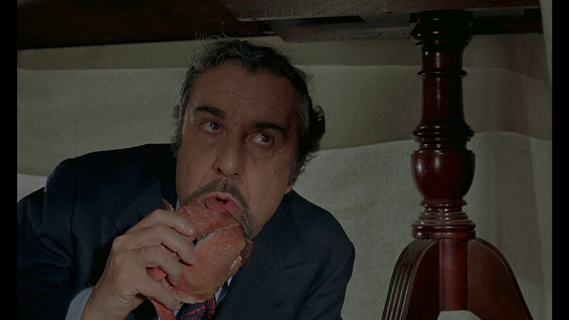 Screen capture from The Discreet Charm of the Bourgeoisie
