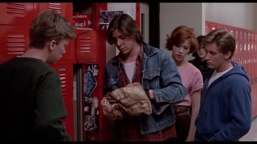Screen capture from The Breakfast Club