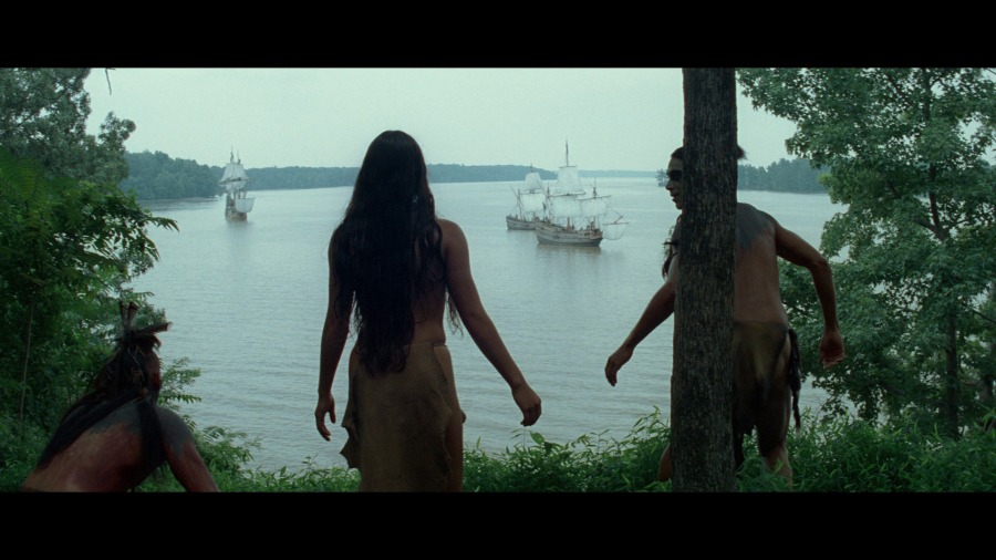 Screen capture from The New World