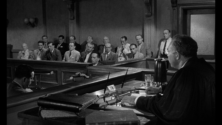 Screen capture from 12 Angry Men