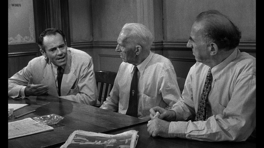 Screen capture from 12 Angry Men