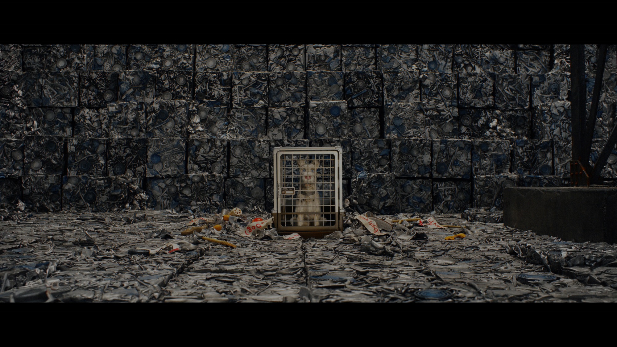 Screen capture from Isle of Dogs