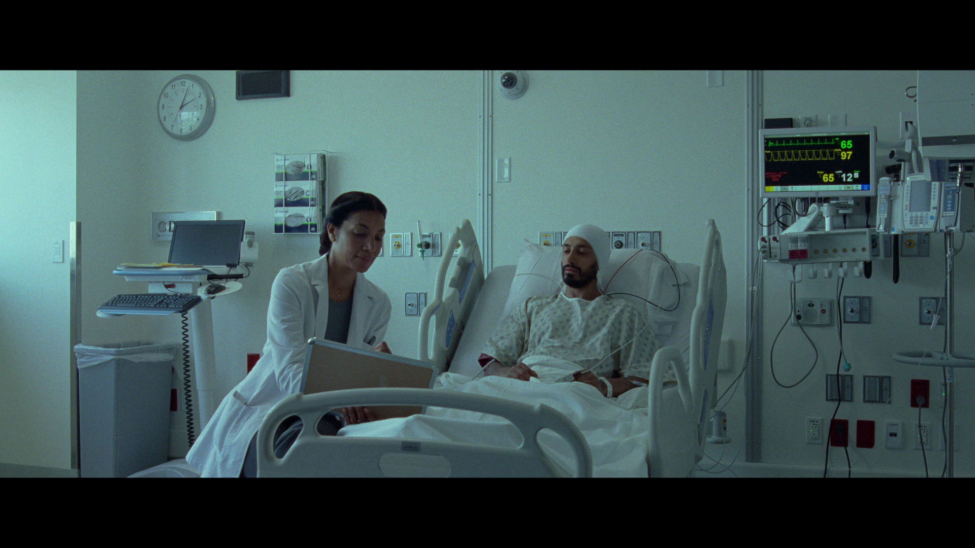 Screen capture from Sound of Metal