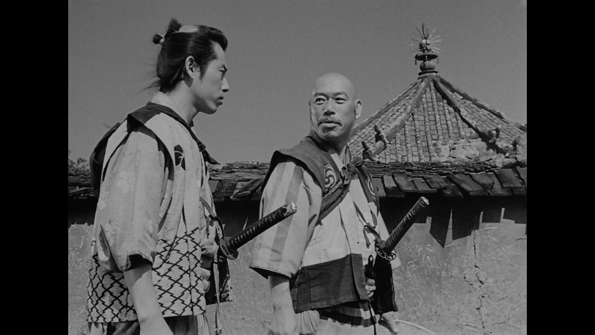 Screen capture from Seven Samurai