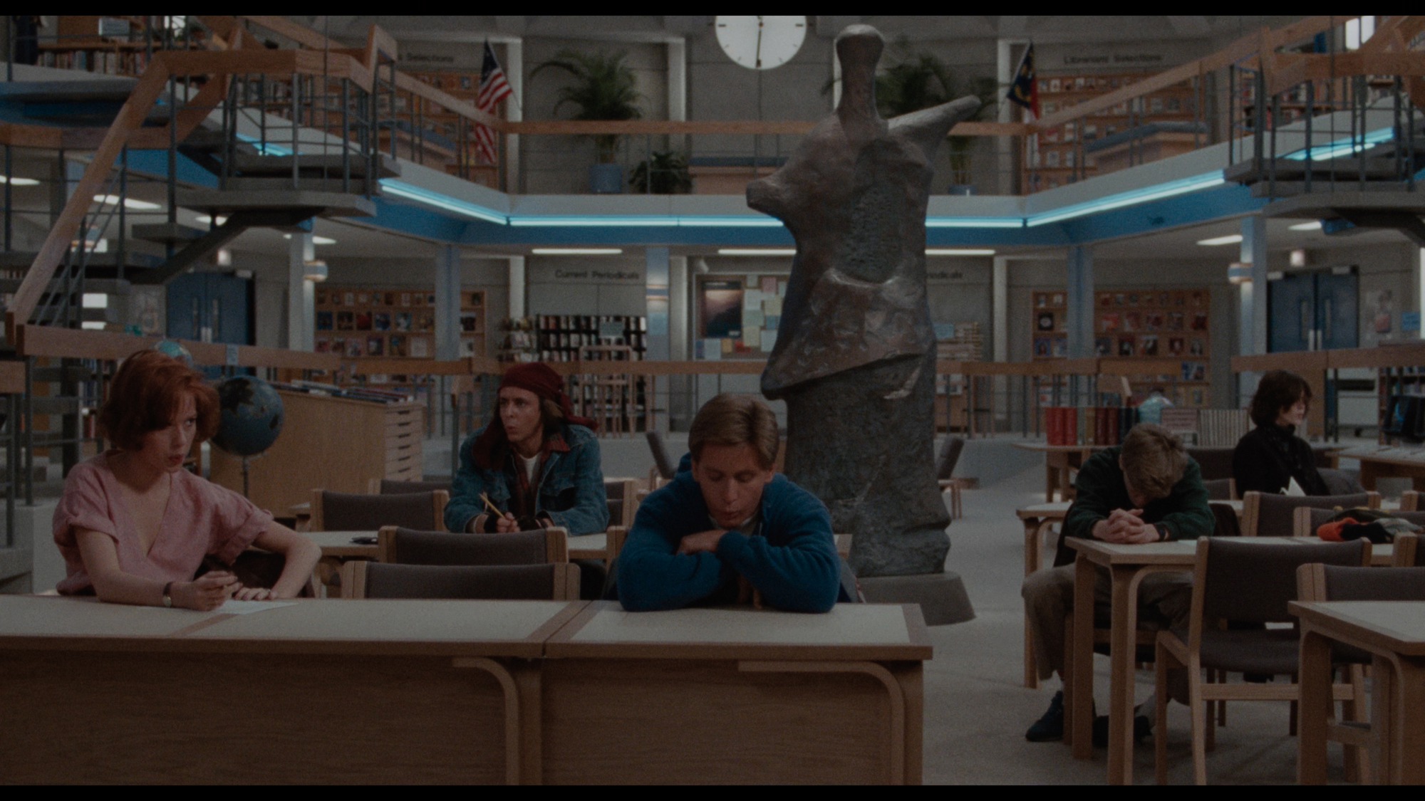 Screen capture from The Breakfast Club