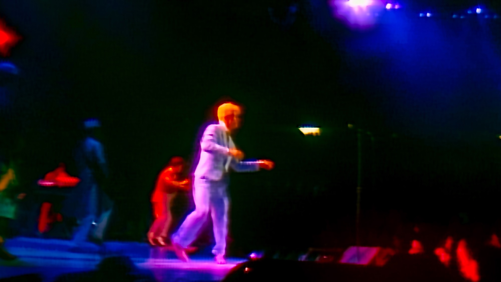 Screen capture from Moonage Daydream