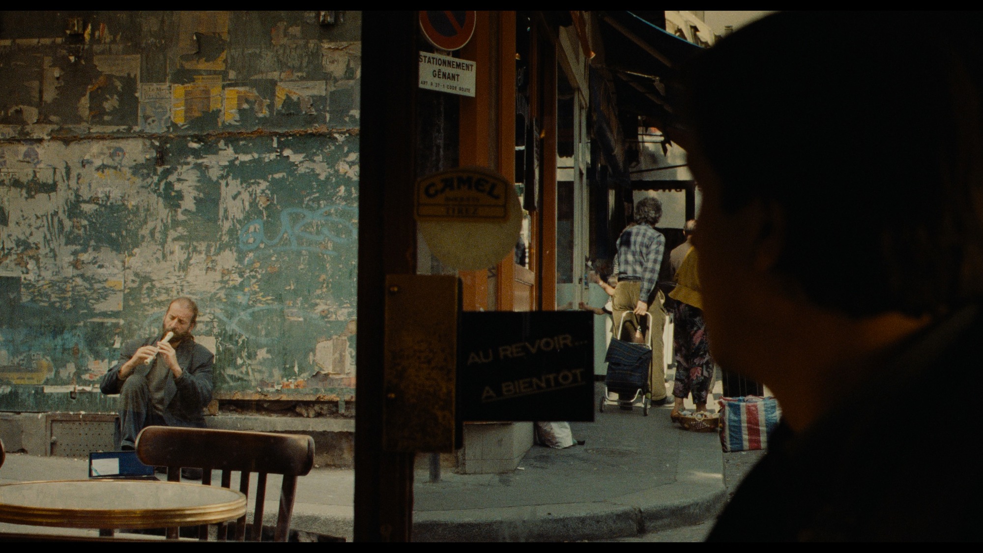 Screen capture from Three Colors: Blue