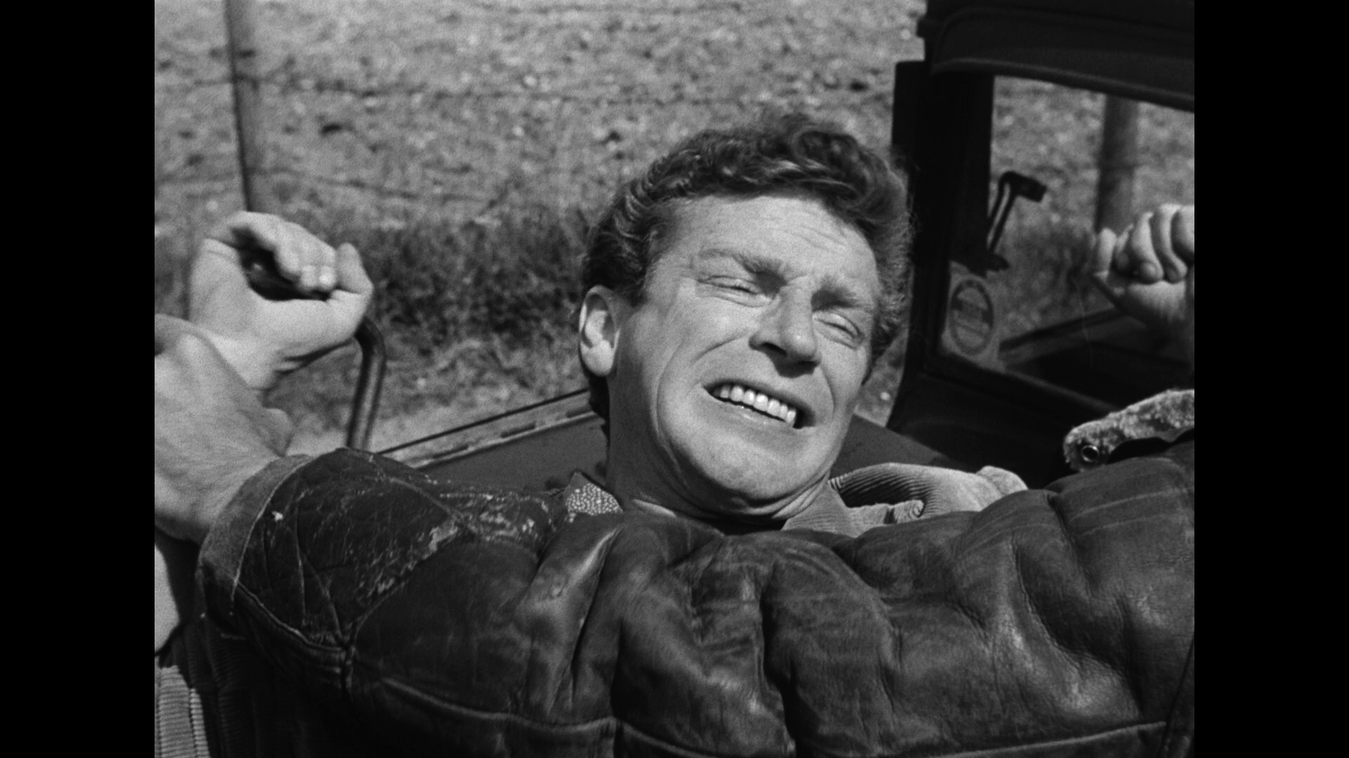 Screen capture from La strada