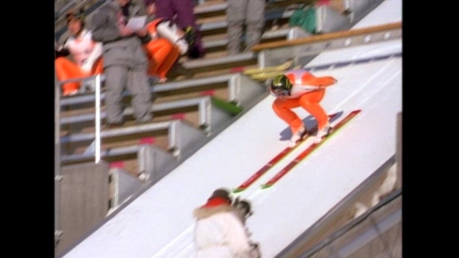 Screen capture from 100 Years of Olympic Films