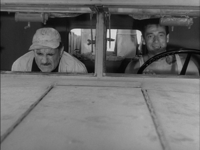 Screen capture from The Wages of Fear