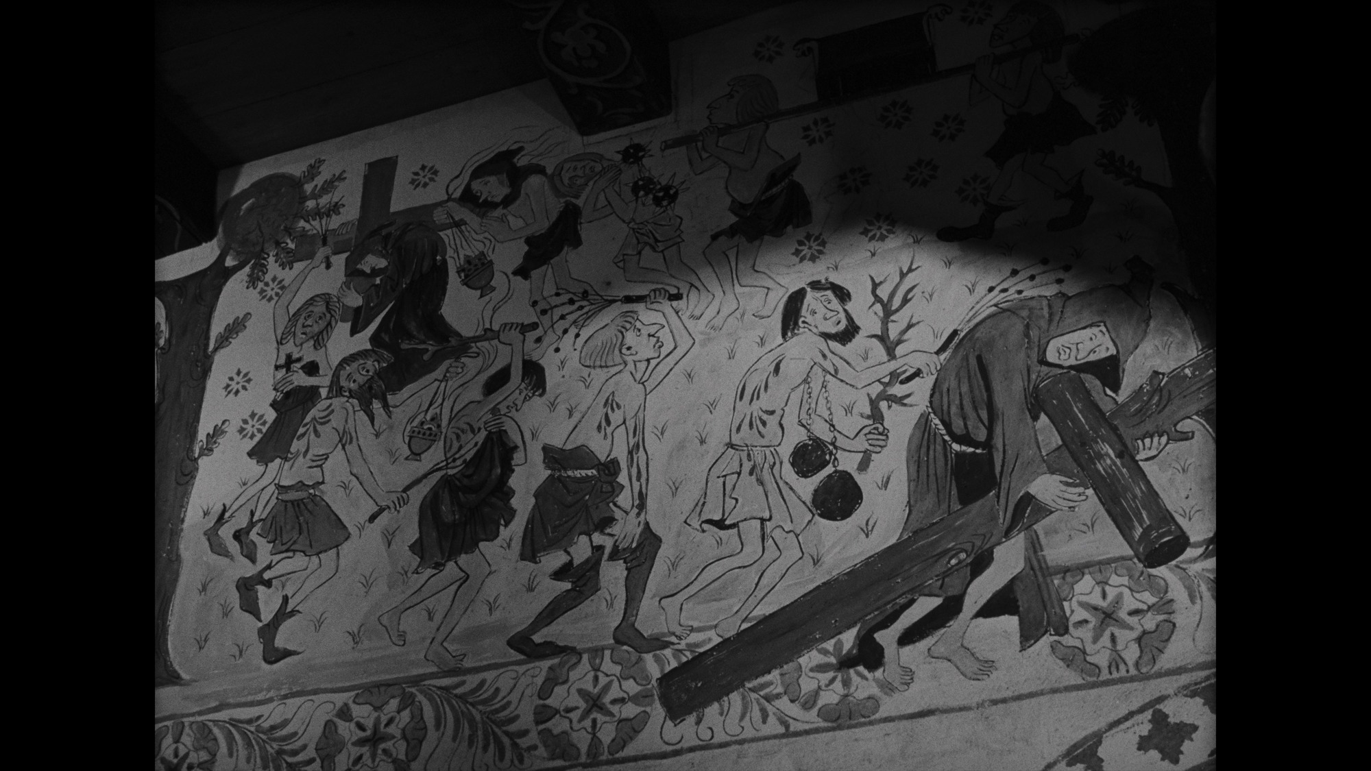 Screen capture from The Seventh Seal