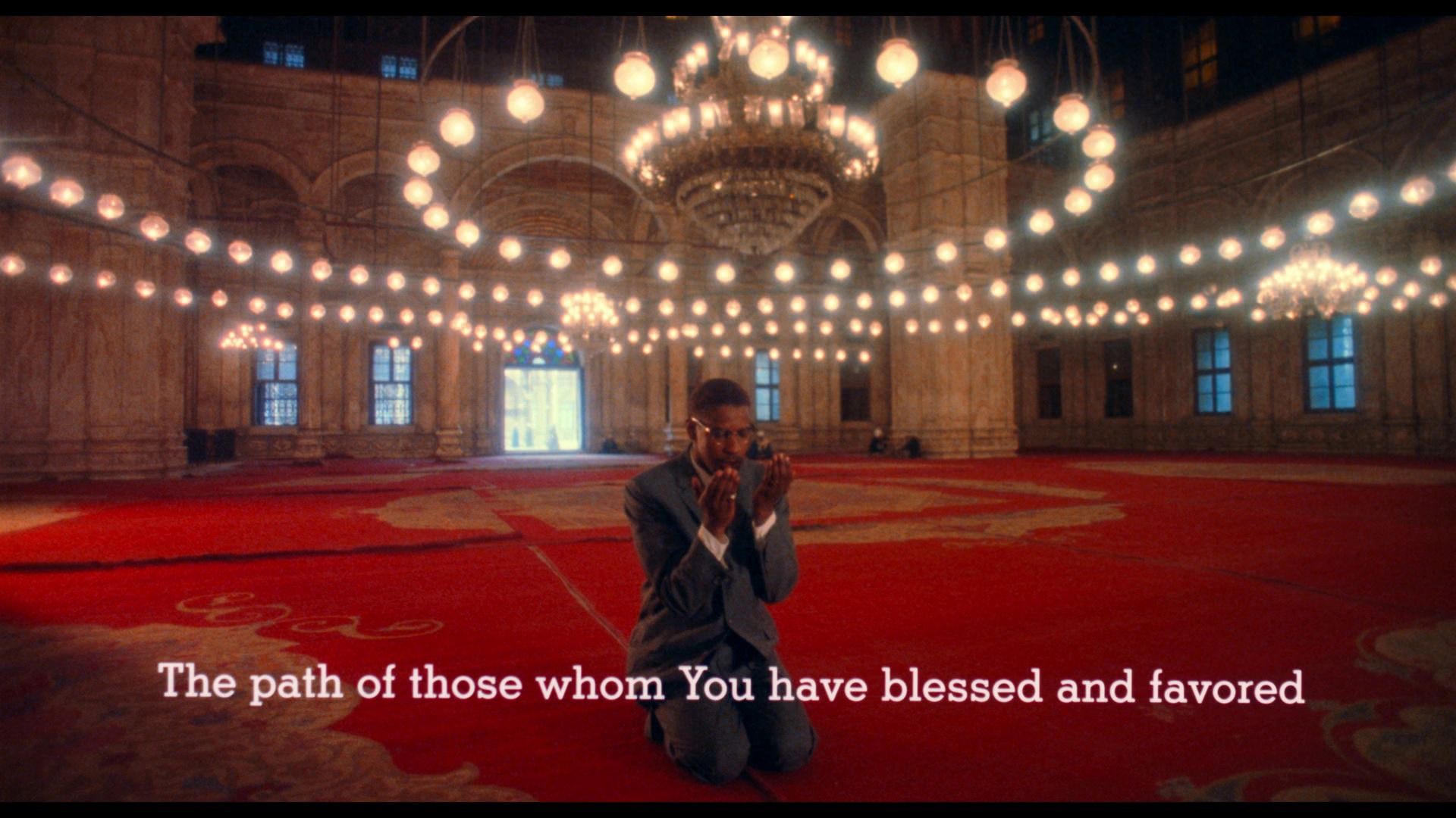Screen capture from Malcolm X