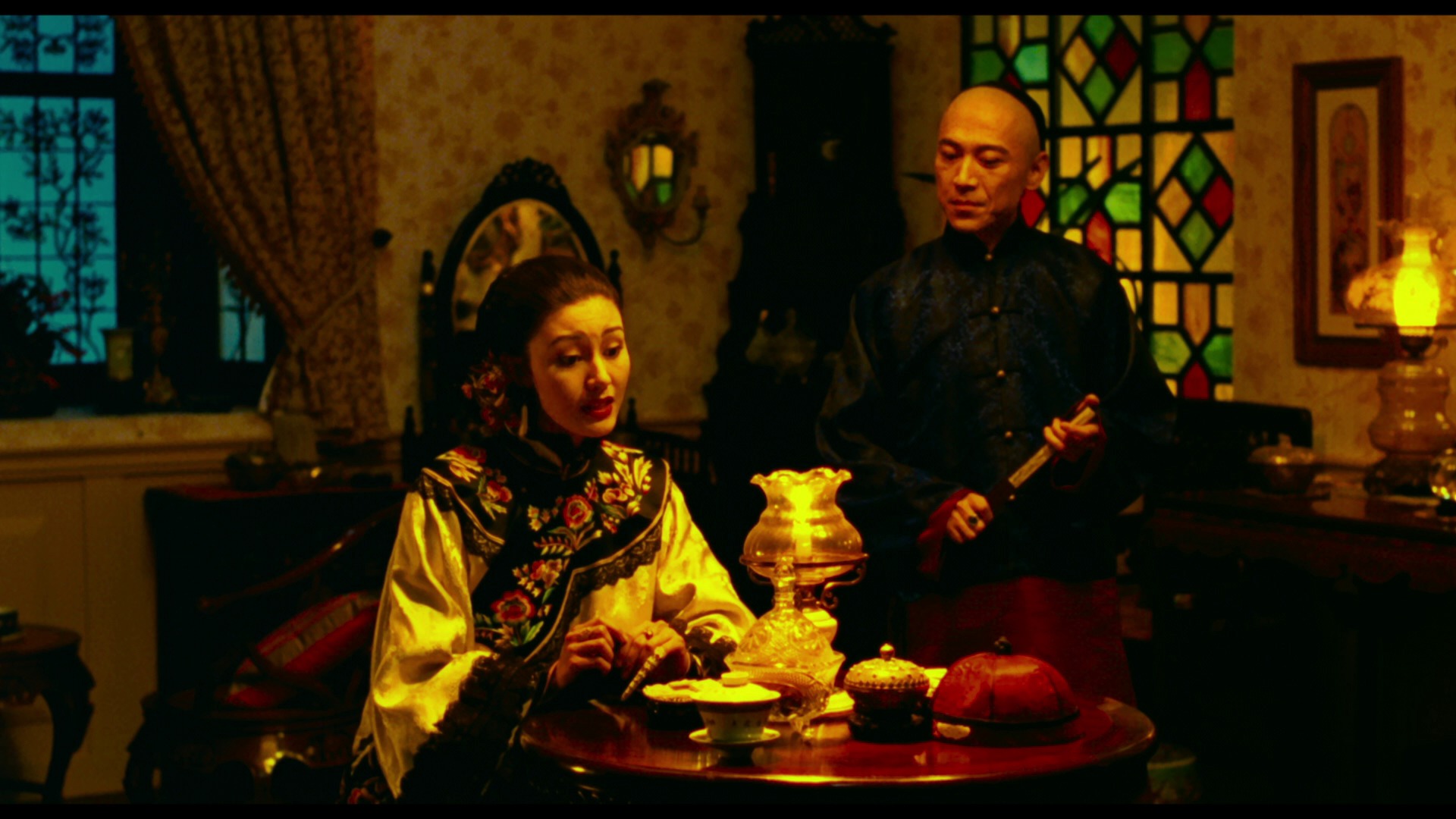 Screen capture from Flowers of Shanghai