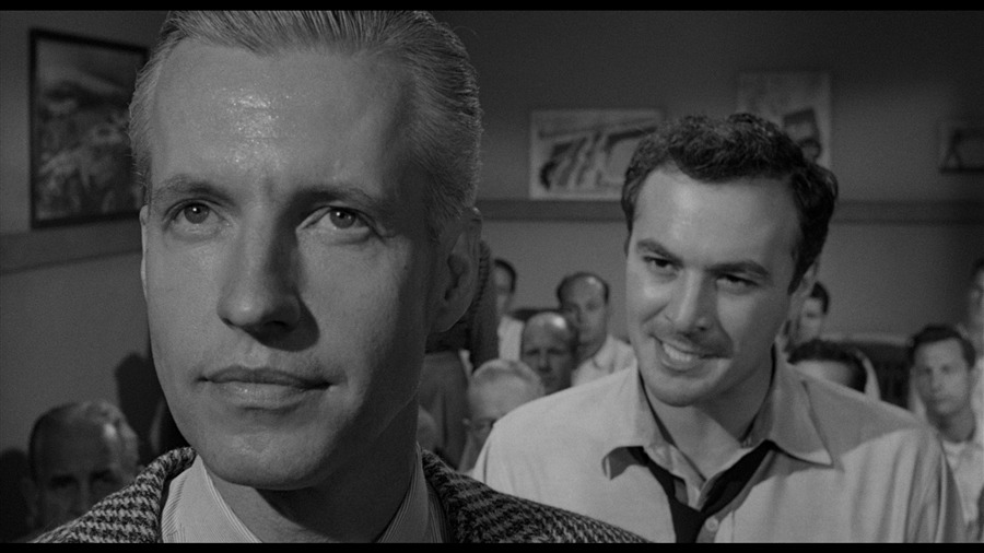 Screen capture from The Garment Jungle