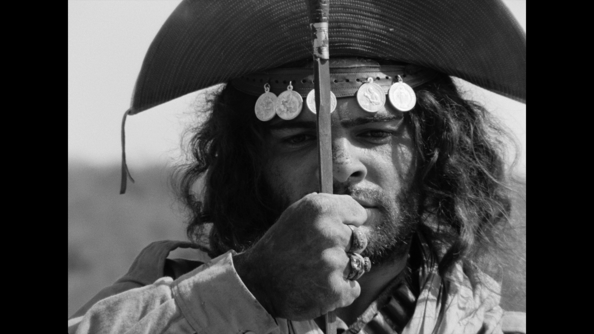 Screen capture from Black God, White Devil