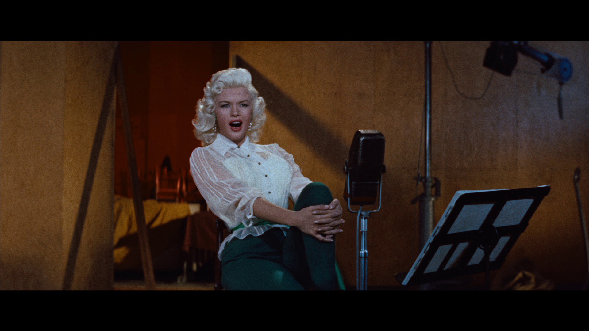 Screen capture from The Girl Can’t Help It