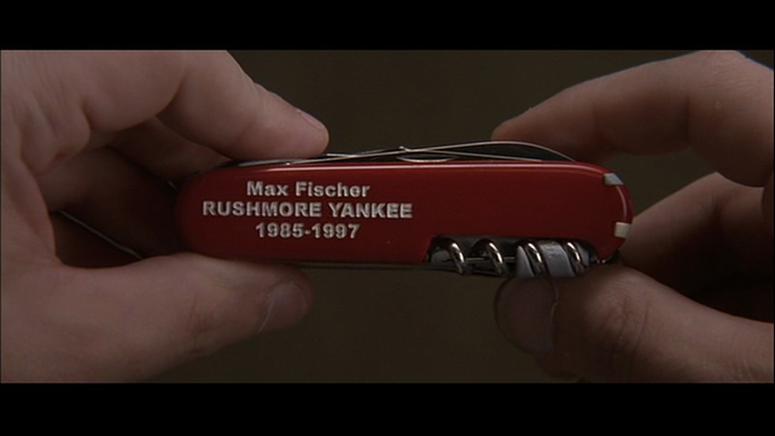 Screen capture from Rushmore
