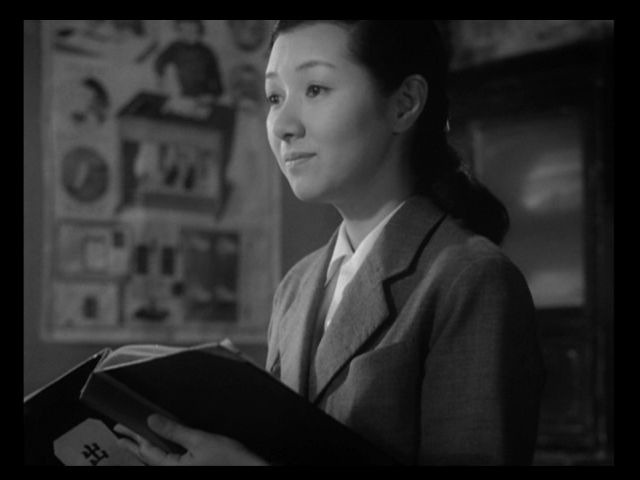 Screen capture from Twenty-Four Eyes