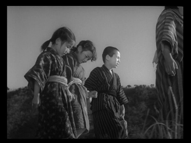 Screen capture from Twenty-Four Eyes