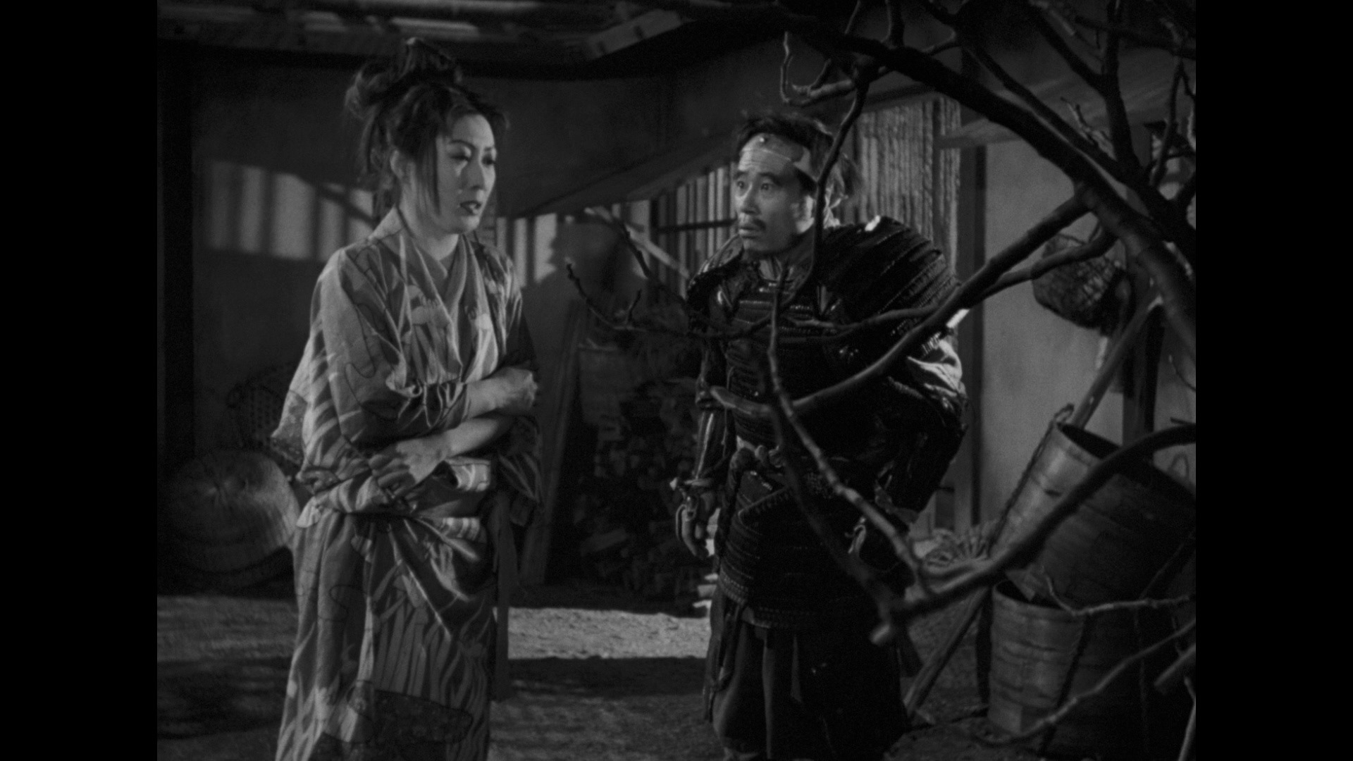 Screen capture from Ugetsu