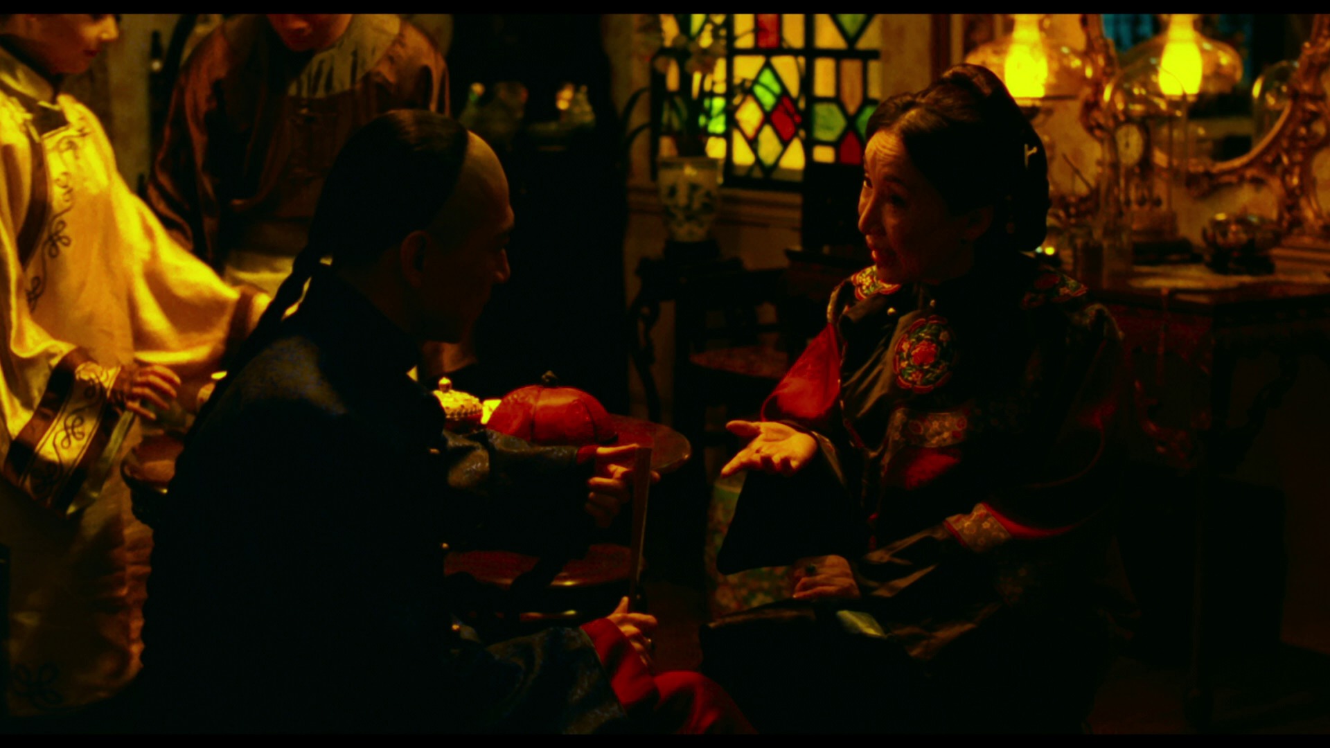 Screen capture from Flowers of Shanghai