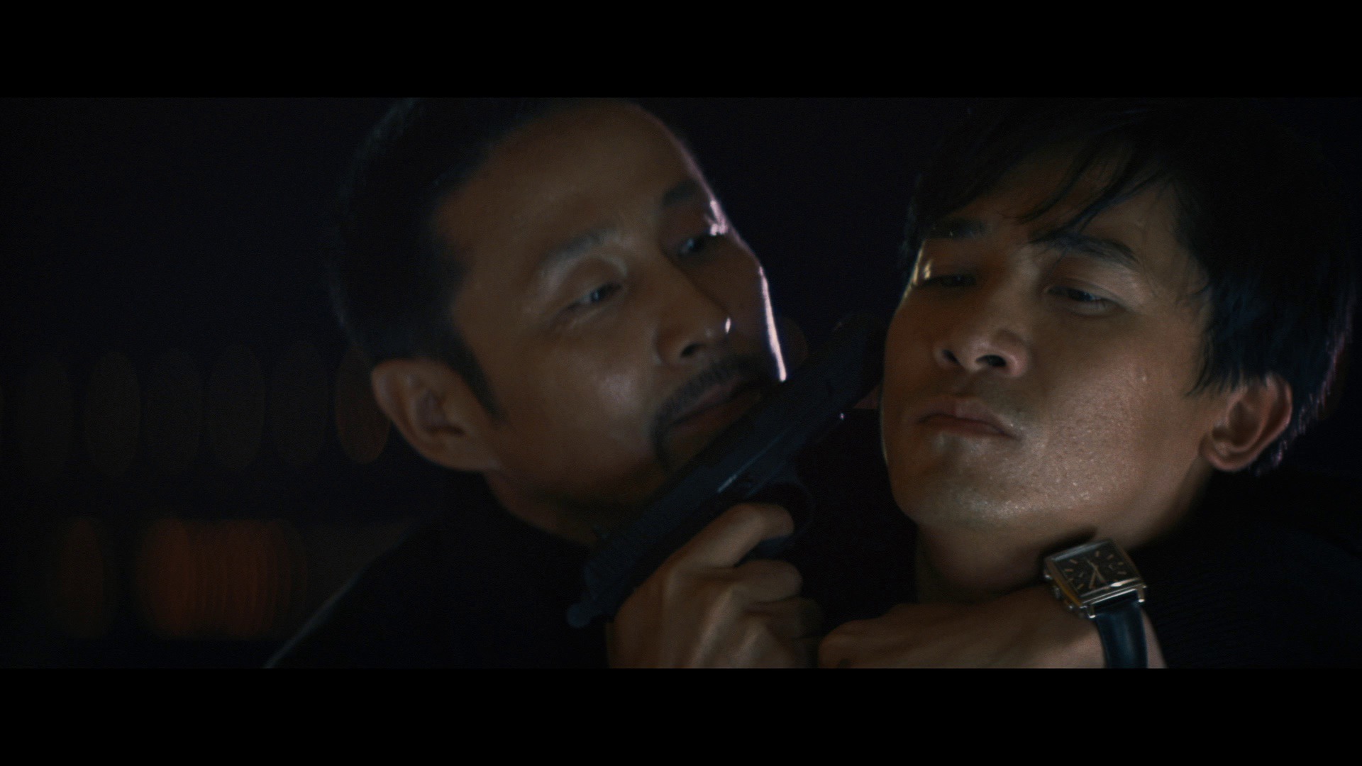 Screen capture from The Infernal Affairs Trilogy