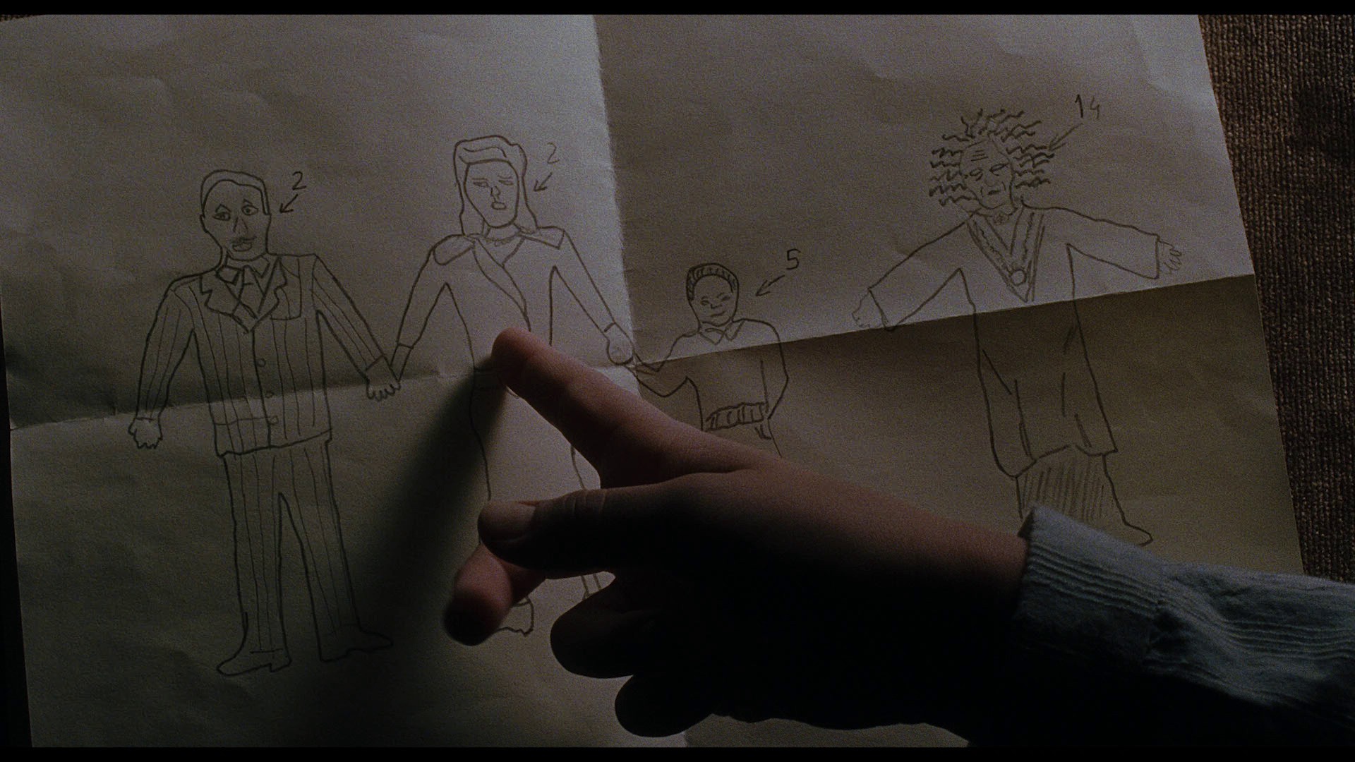 Screen capture from The Others
