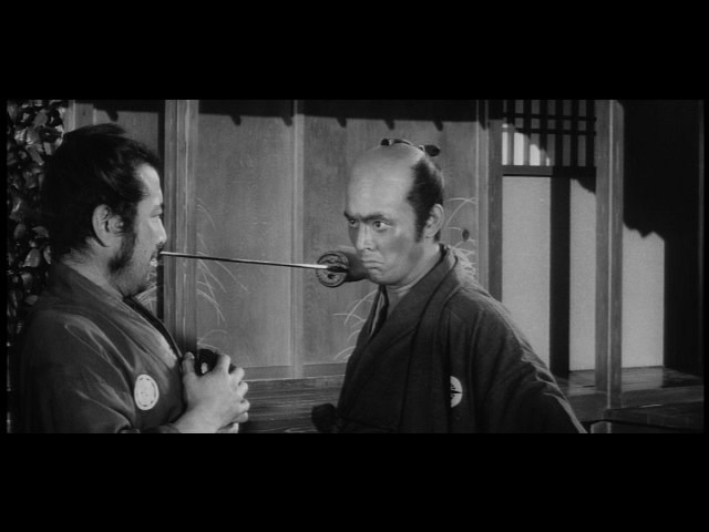 Screen capture from Sanjuro