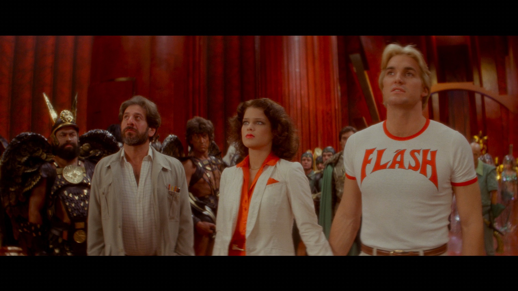 Screen capture from Flash Gordon