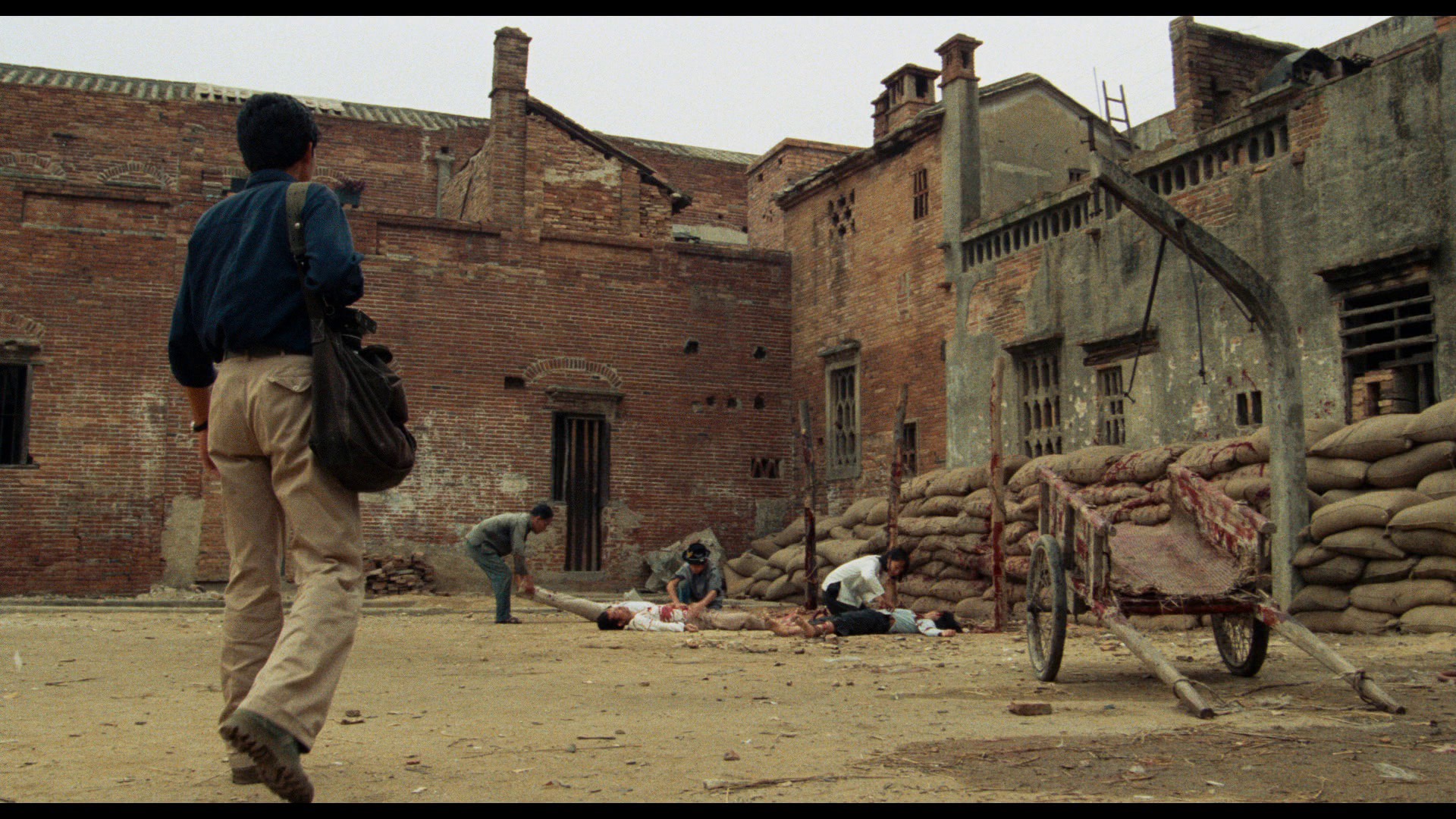 Screen capture from Boat People