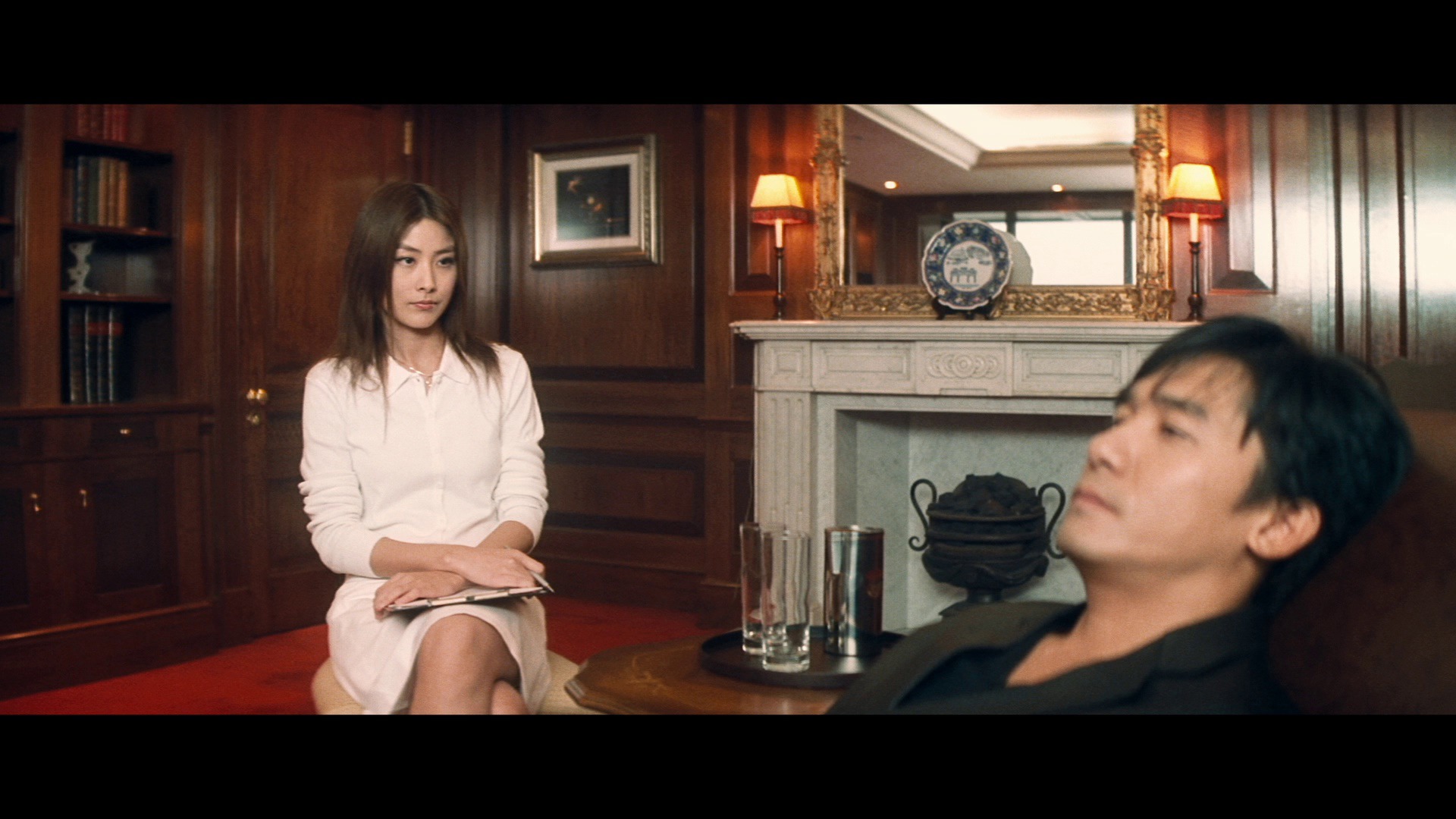 Screen capture from The Infernal Affairs Trilogy