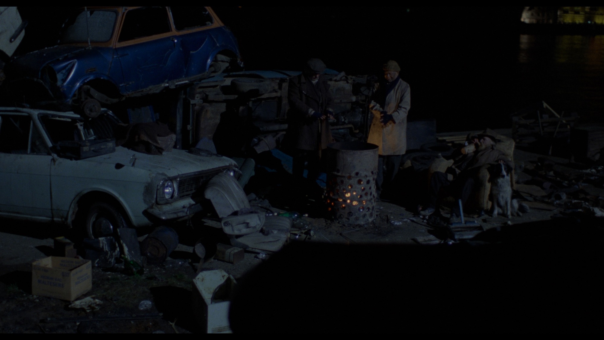 Screen capture from An American Werewolf in London