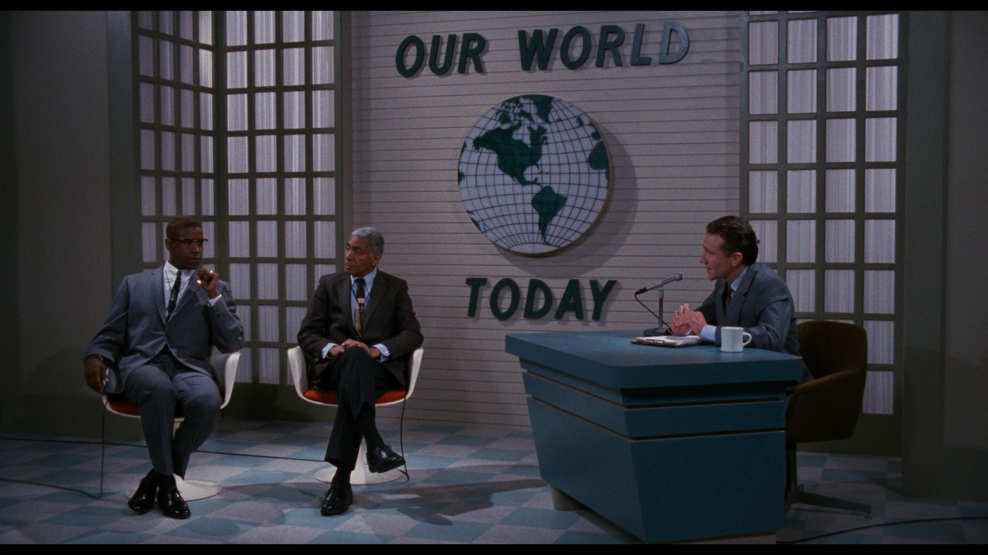 Screen capture from Malcolm X