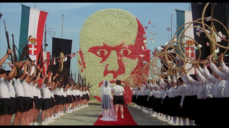 Screen capture from Amarcord